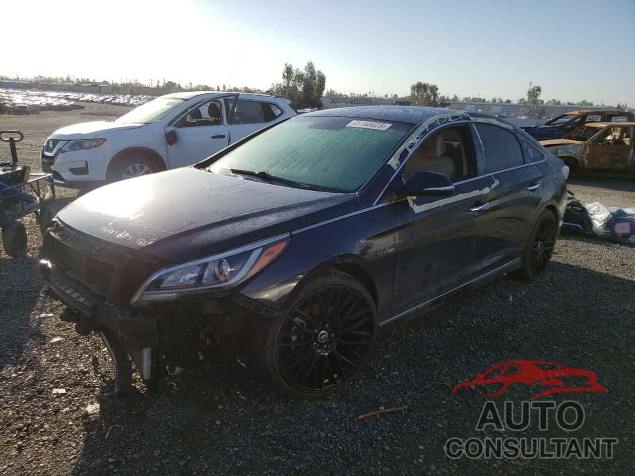 HYUNDAI SONATA 2017 - KMHE24L36HA066650