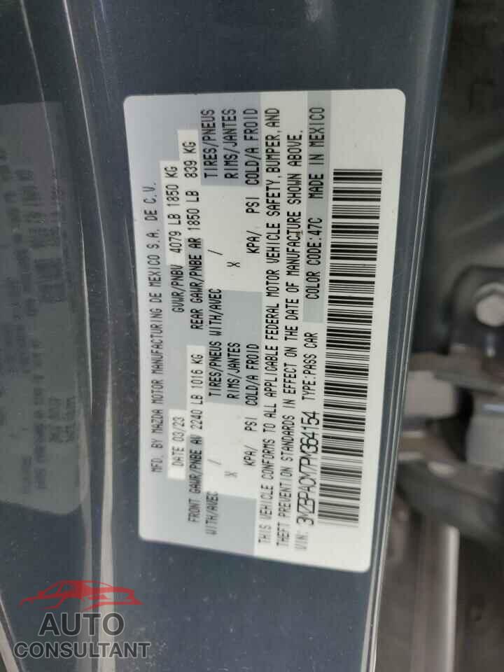 MAZDA 3 2023 - 3MZBPACM7PM364154
