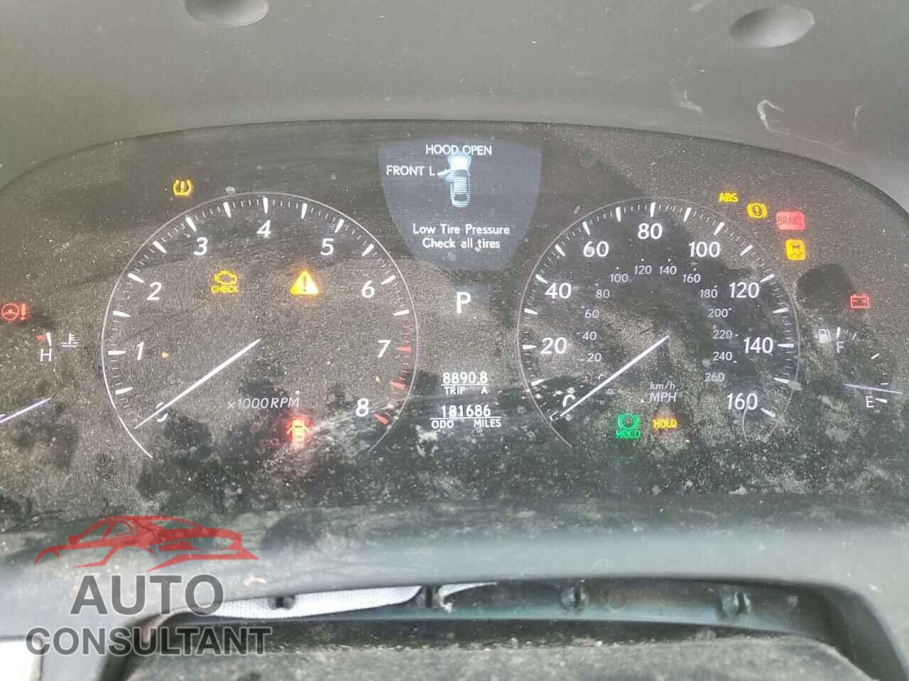 LEXUS LS460 2011 - JTHCL5EF6B5009224