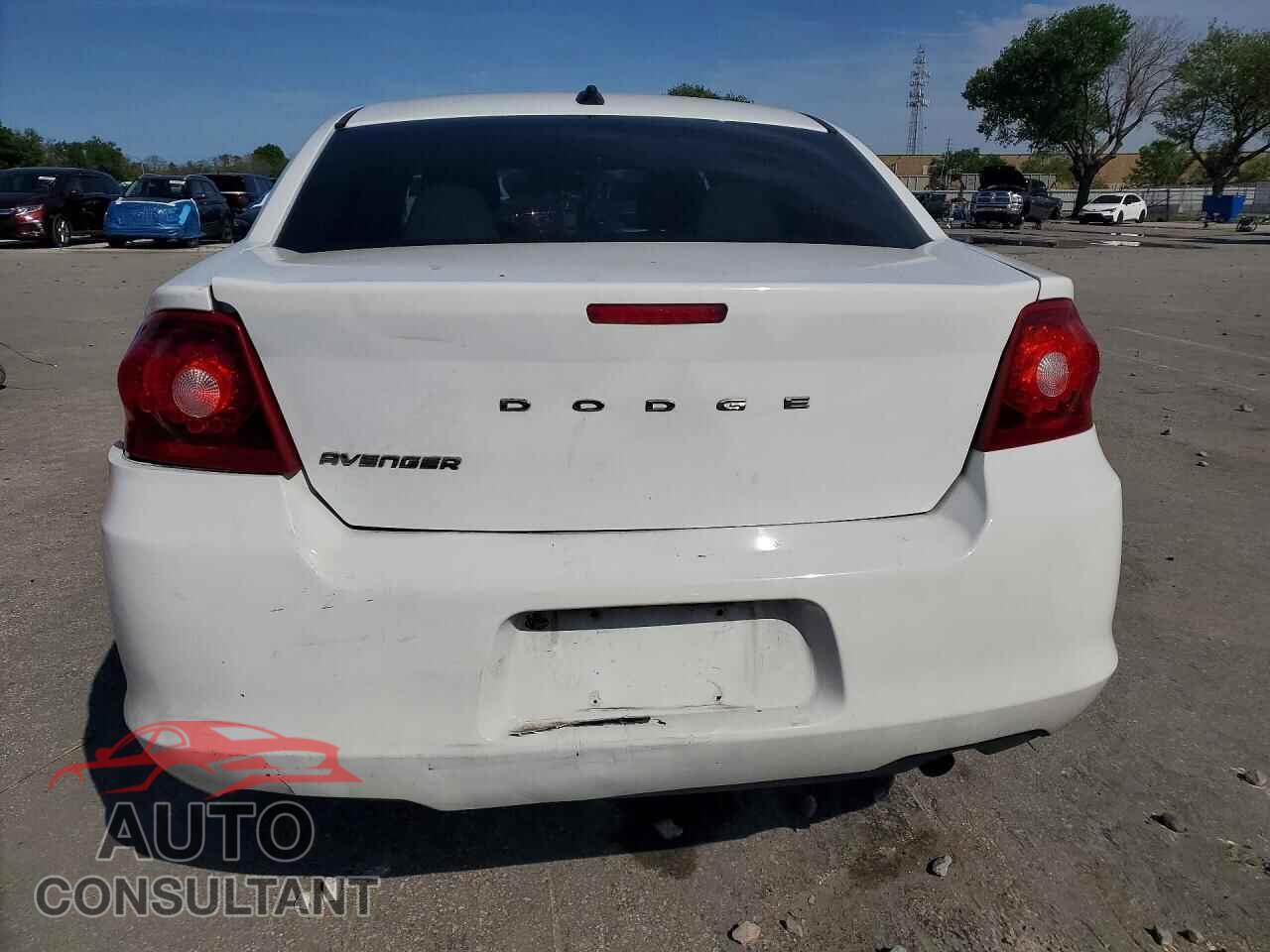 DODGE AVENGER 2012 - 1C3CDZCB3CN182257