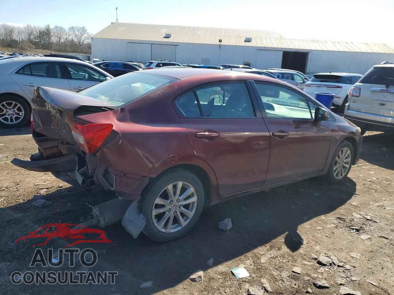 HONDA CIVIC 2012 - 2HGFB2F86CH590591