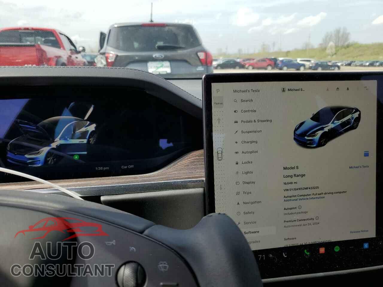 TESLA MODEL S 2021 - 5YJSA1E52MF432225