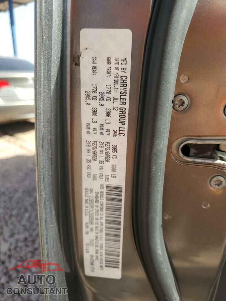DODGE RAM 1500 2012 - 1C6RD7PT1CS329388