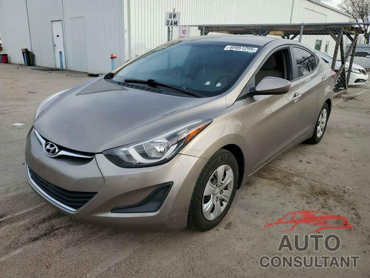 HYUNDAI ELANTRA 2016 - 5NPDH4AE6GH772463