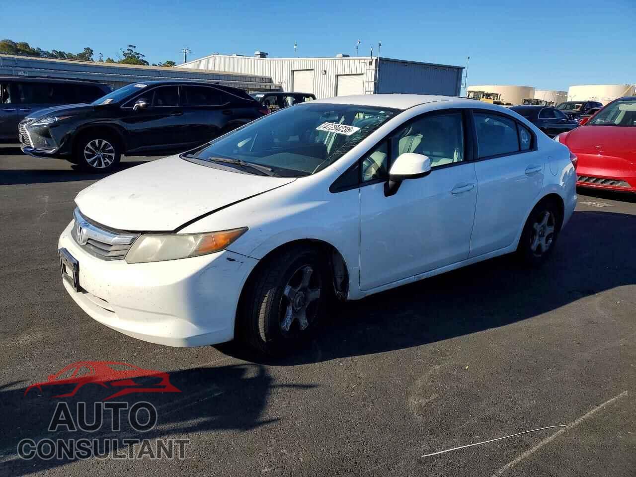 HONDA CIVIC 2012 - 19XFB2F57CE370716