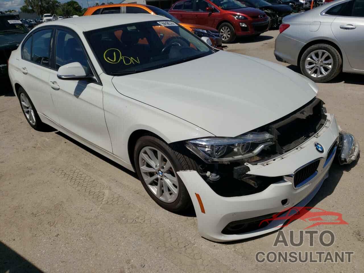BMW 3 SERIES 2018 - WBA8A3C59JA489306