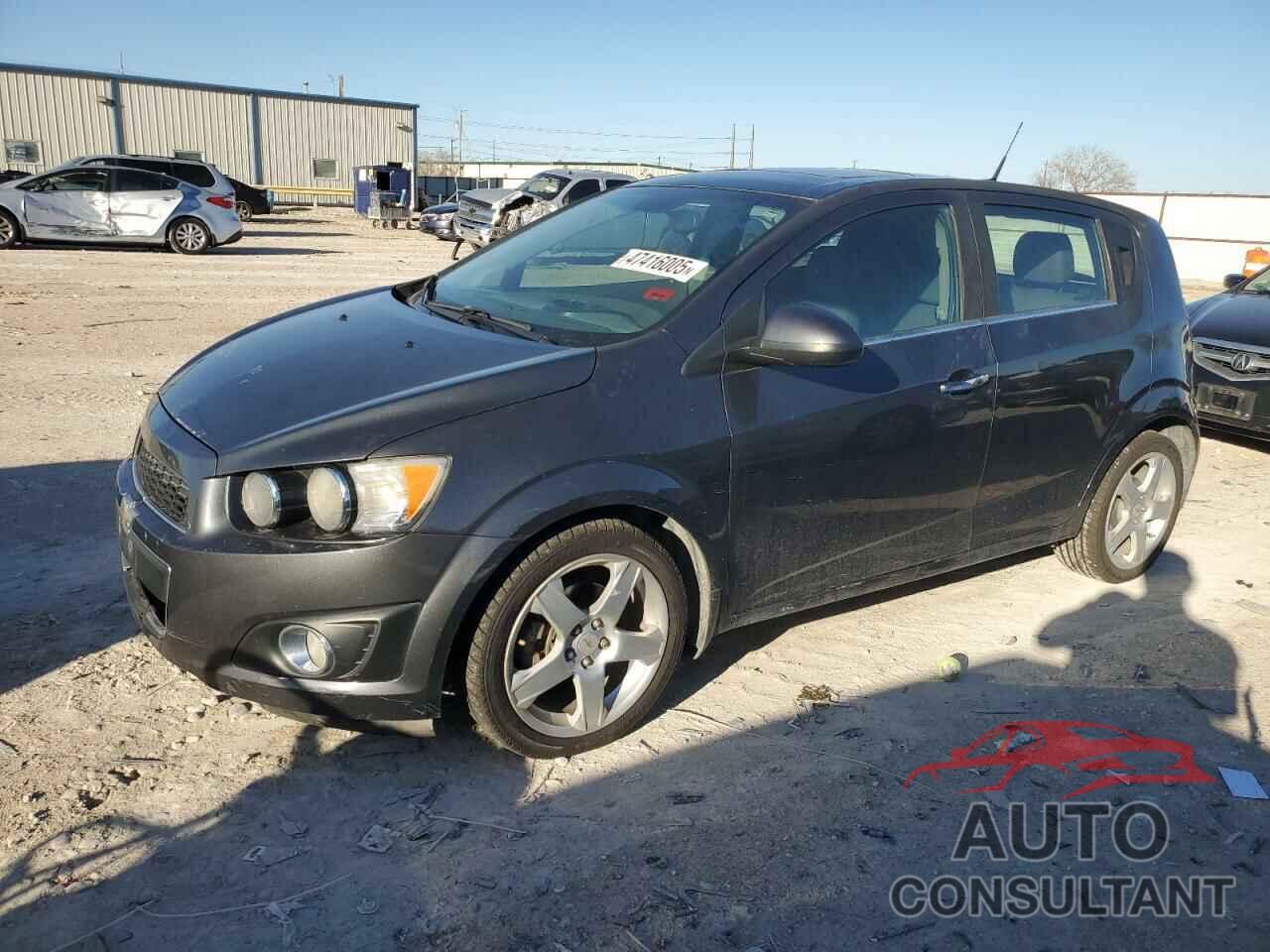 CHEVROLET SONIC 2012 - 1G1JF6SHXC4194714
