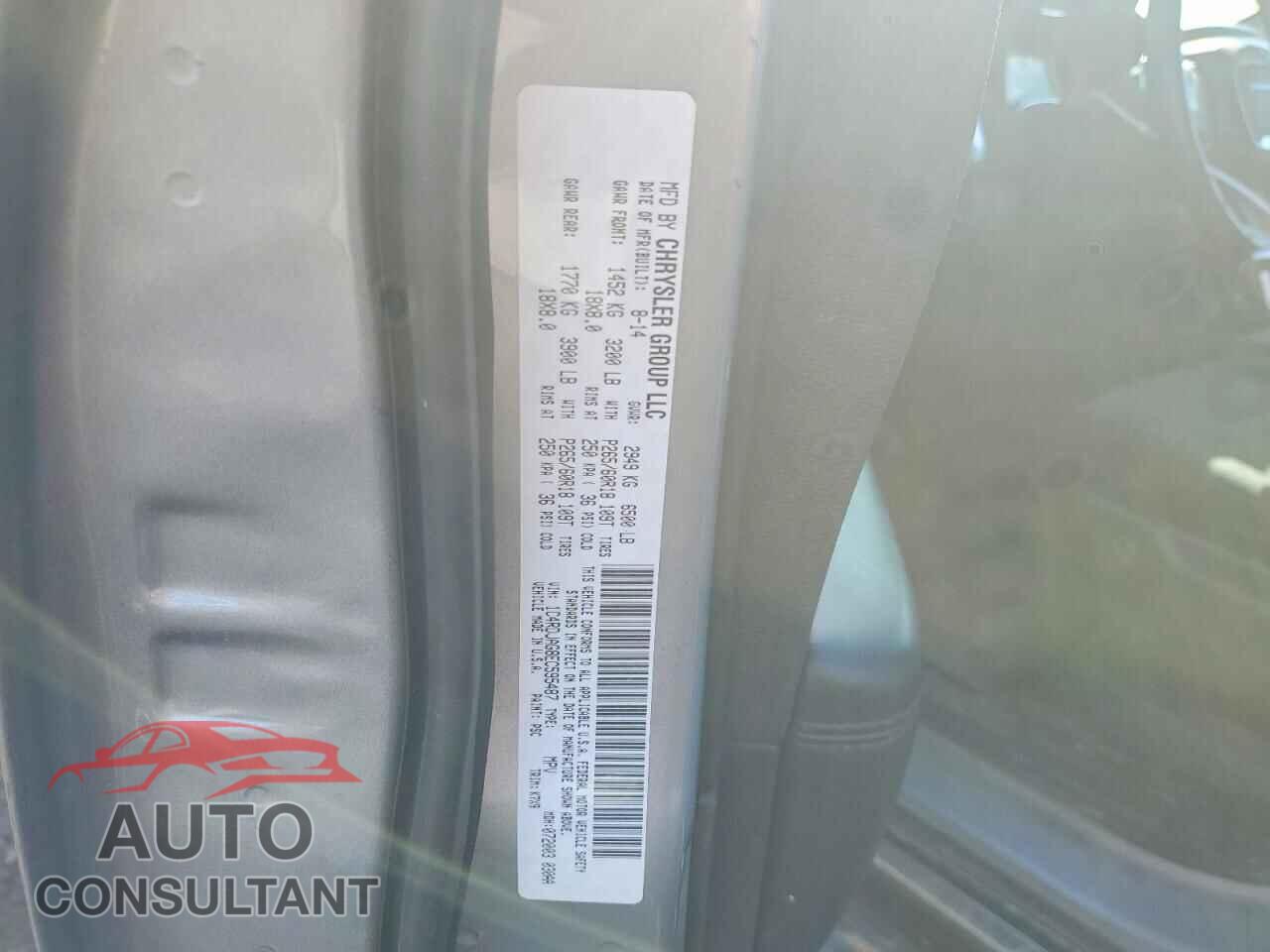 DODGE DURANGO SX 2014 - 1C4RDJAG8EC595487