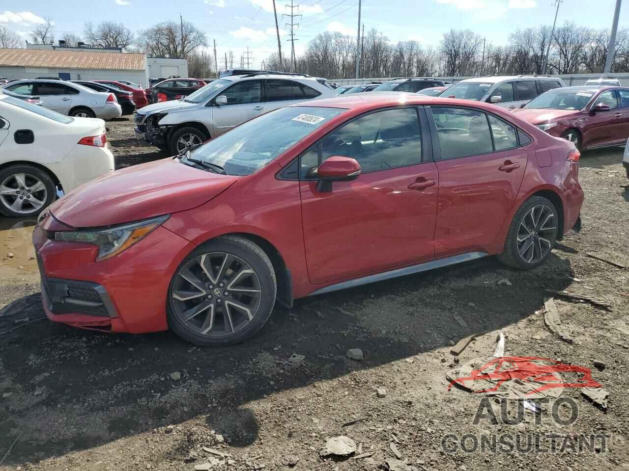 TOYOTA COROLLA 2021 - JTDS4MCE4MJ054462