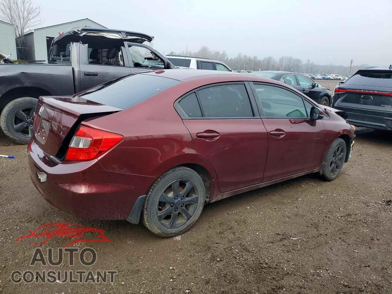 HONDA CIVIC 2012 - 2HGFB2F90CH018604