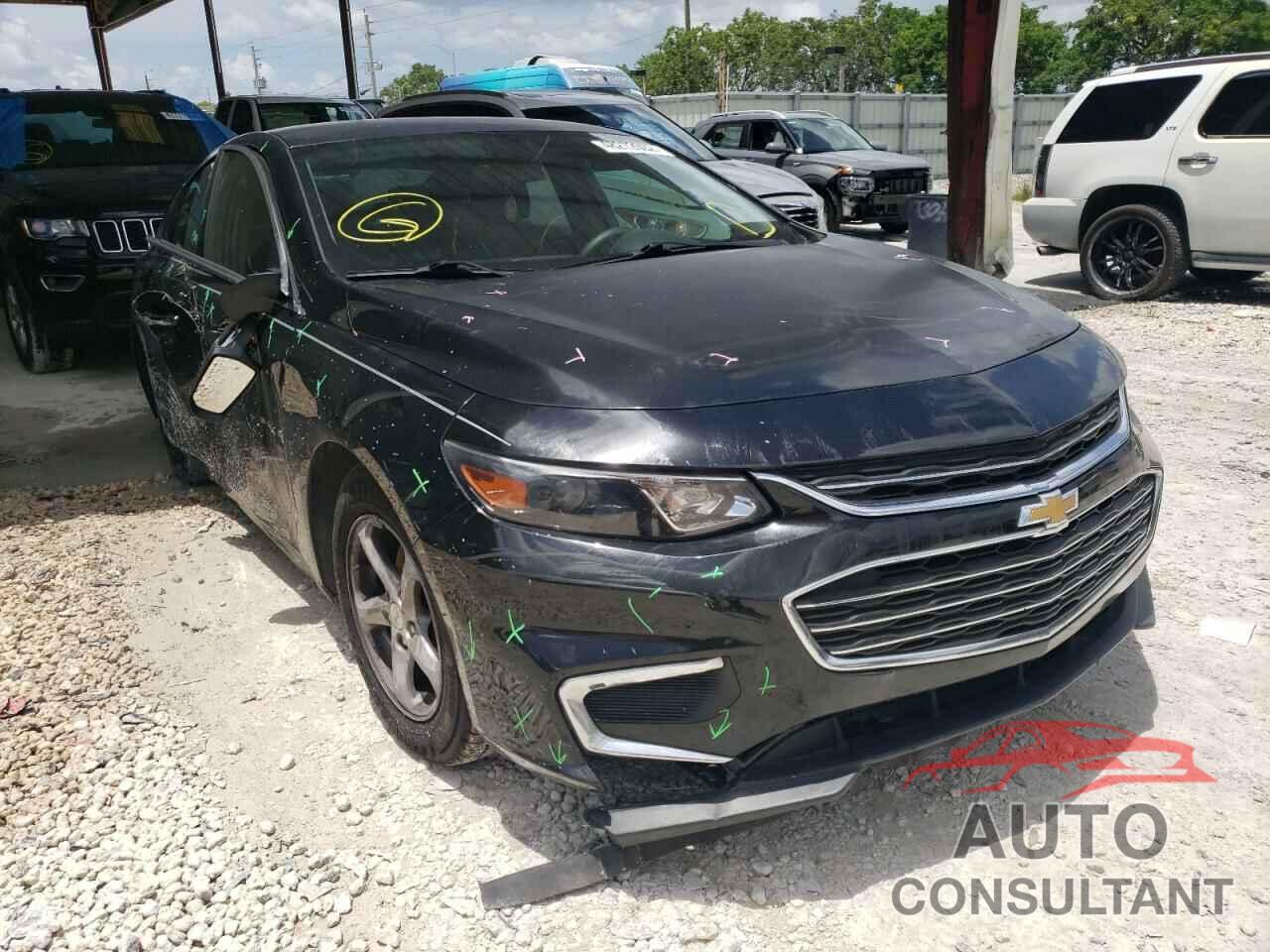 CHEVROLET MALIBU 2017 - 1G1ZB5ST3HF265535