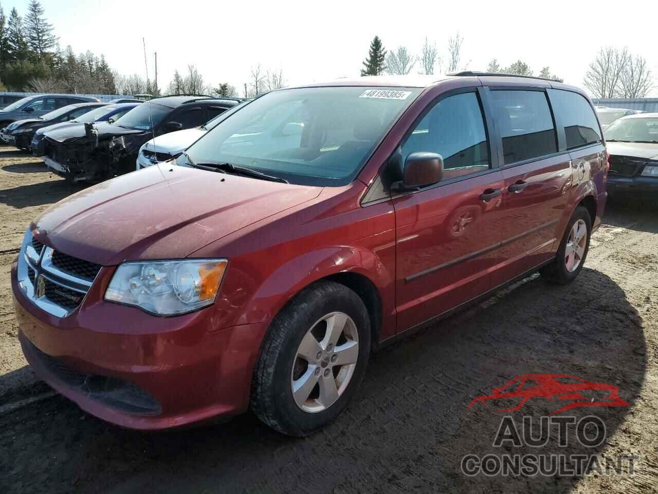 DODGE CARAVAN 2015 - 2C4RDGBG9FR653181