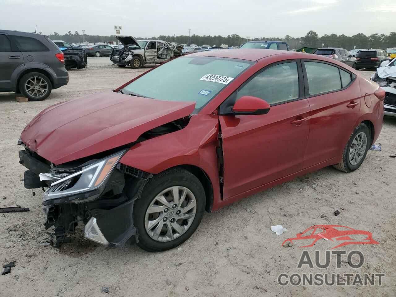 HYUNDAI ELANTRA 2019 - KMHD74LFXKU888767