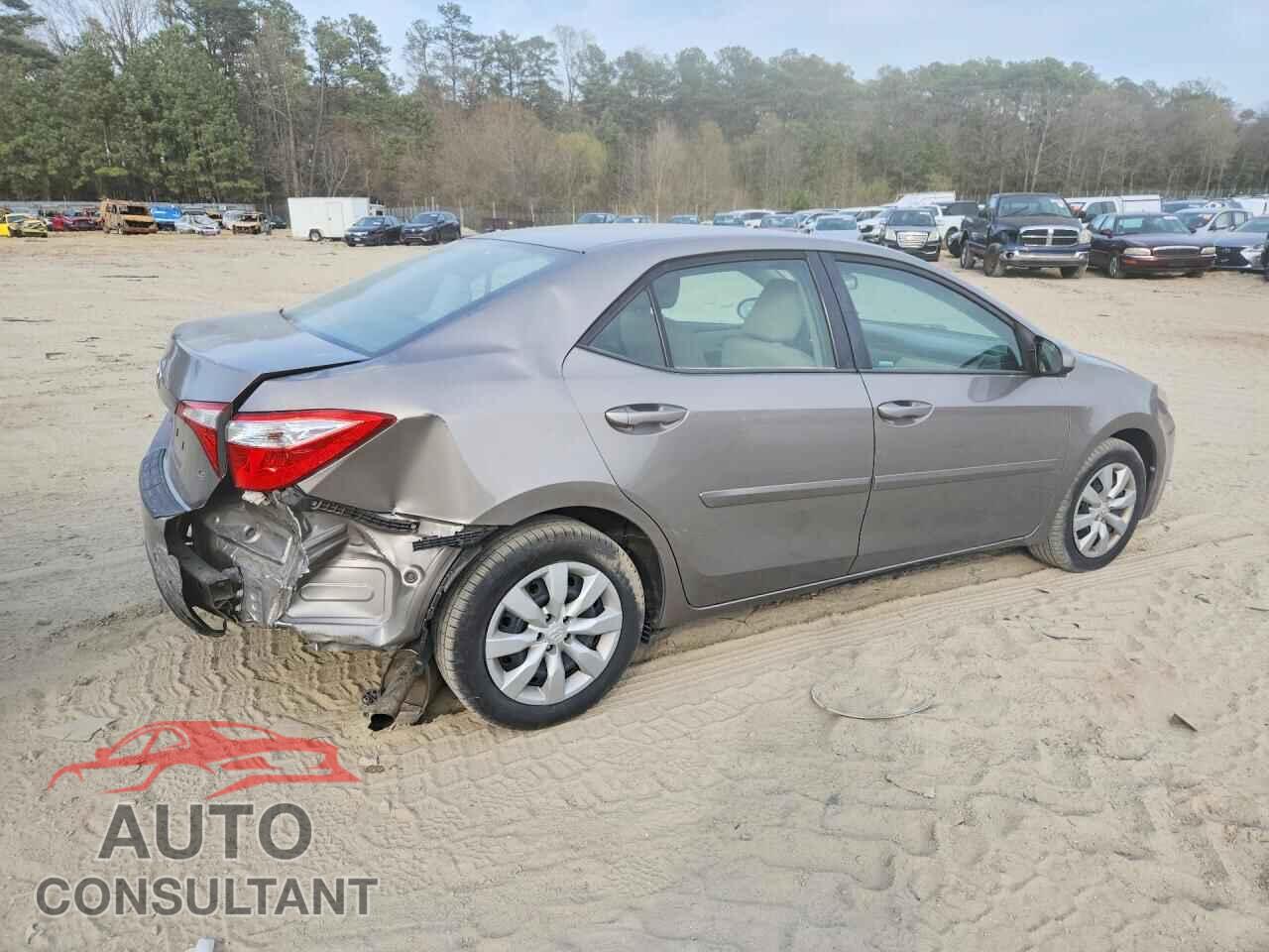 TOYOTA COROLLA 2015 - 2T1BURHE2FC334935
