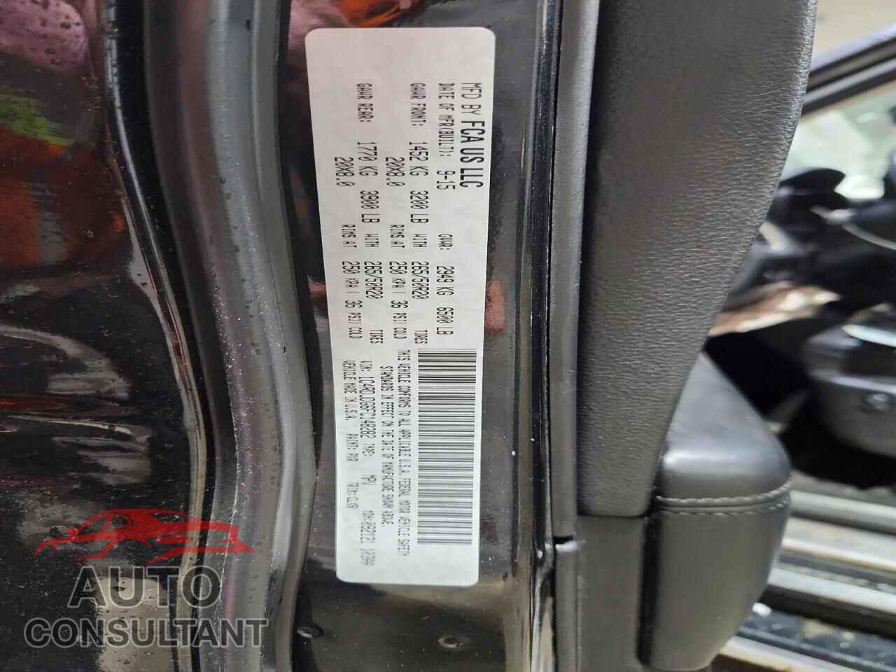 DODGE DURANGO 2015 - 1C4RDJDG6FC148282