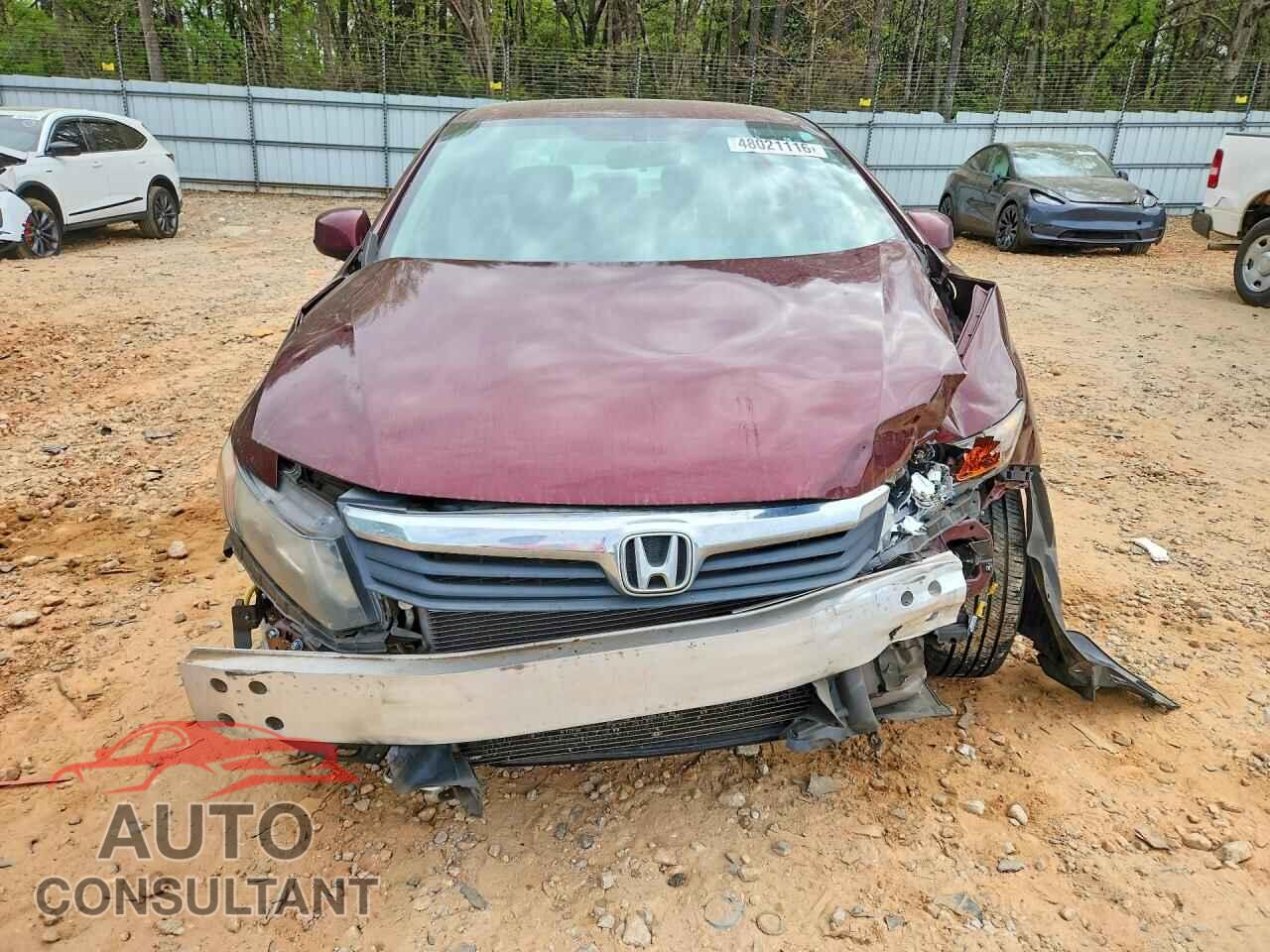 HONDA CIVIC 2012 - 19XFB2F58CE110390