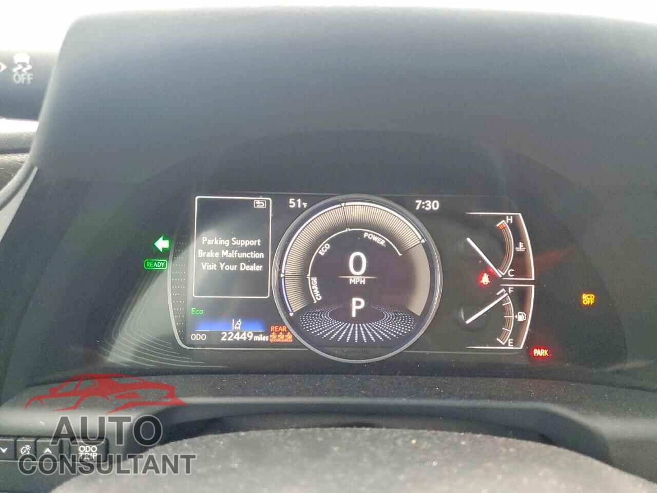 LEXUS ES300 2022 - 58AEA1C19NU021009