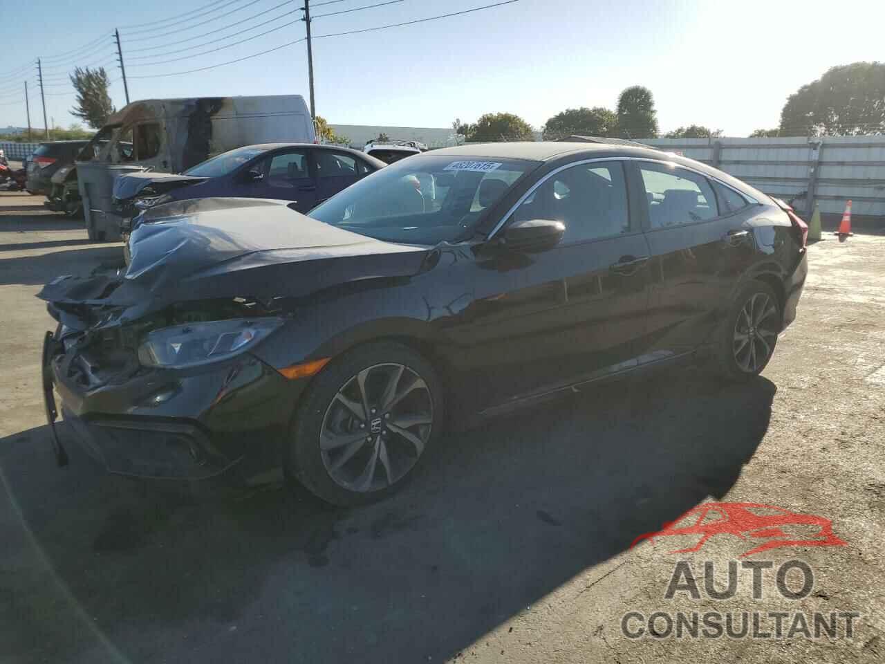 HONDA CIVIC 2019 - 2HGFC2F88KH600324