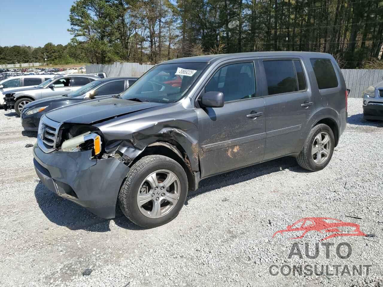 HONDA PILOT 2012 - 5FNYF3H55CB023816