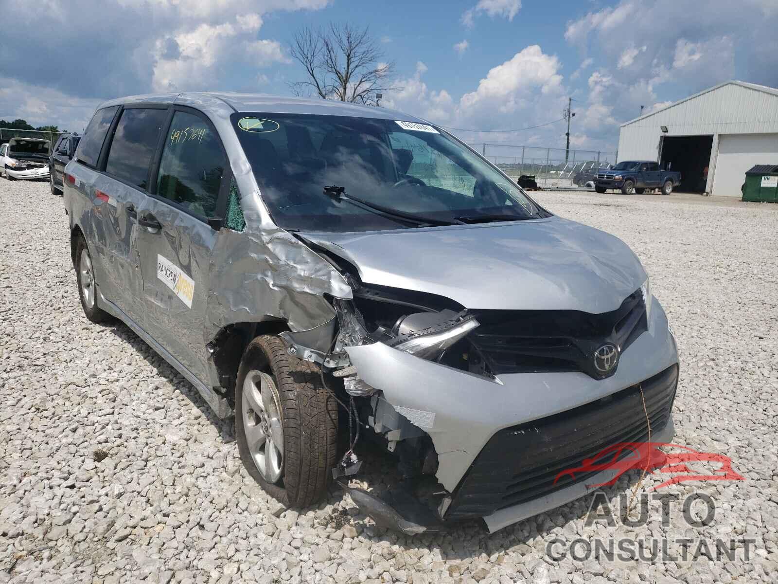 TOYOTA SIENNA 2020 - 5TDZZ3DC7LS030911