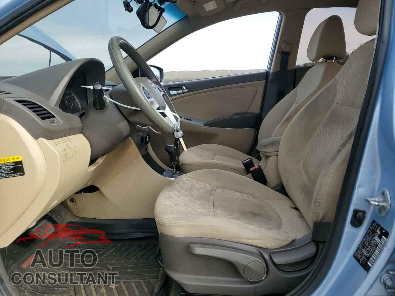 HYUNDAI ACCENT 2013 - KMHCU4AE9DU320334