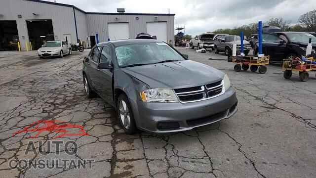 DODGE AVENGER 2013 - 1C3CDZAB4DN564236