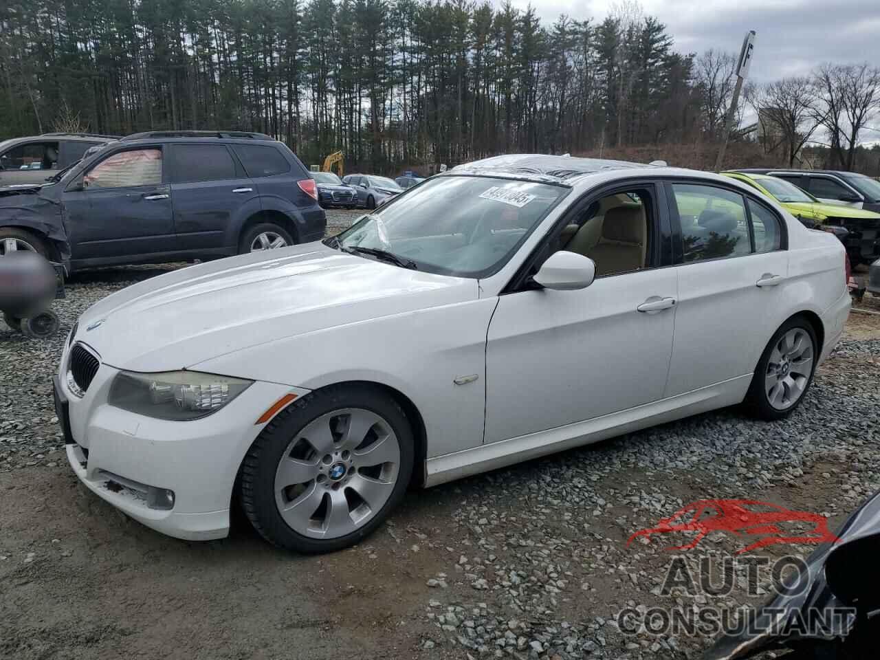 BMW 3 SERIES 2011 - WBAPN7C52BA780321
