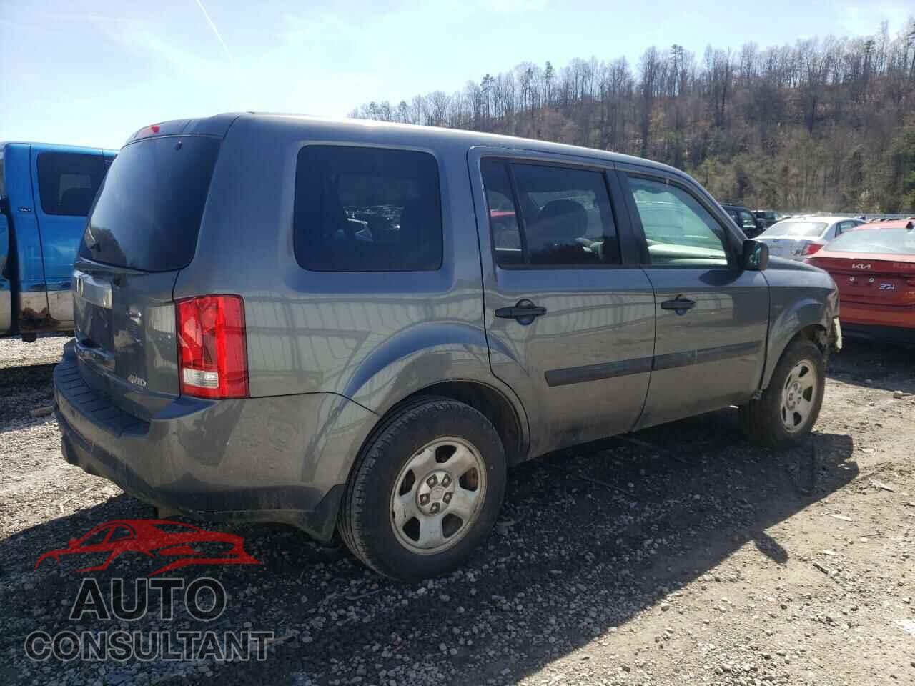 HONDA PILOT 2013 - 5FNYF4H26DB057793