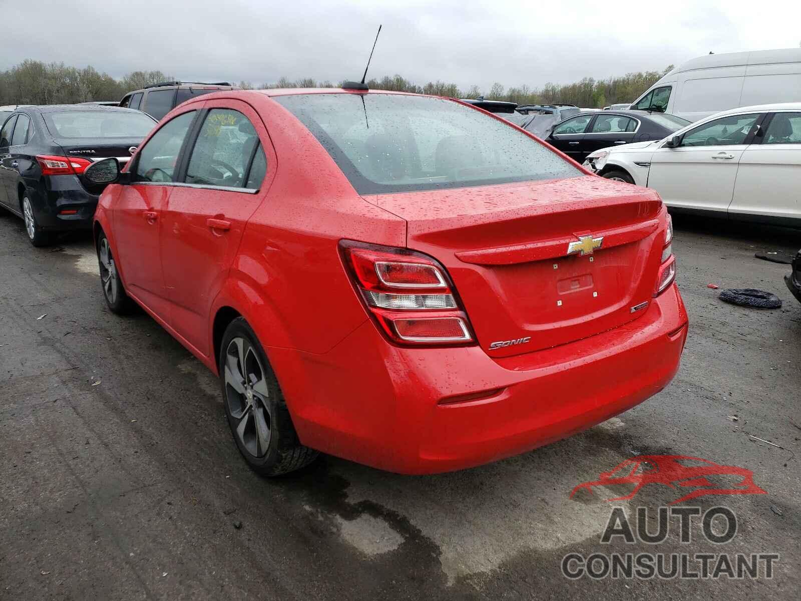 CHEVROLET SONIC 2019 - 1G1JF5SB4K4122363