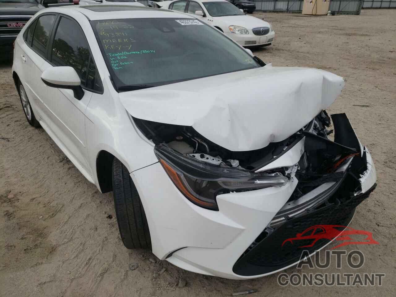 TOYOTA COROLLA 2020 - JTDHPRAE9LJ068843