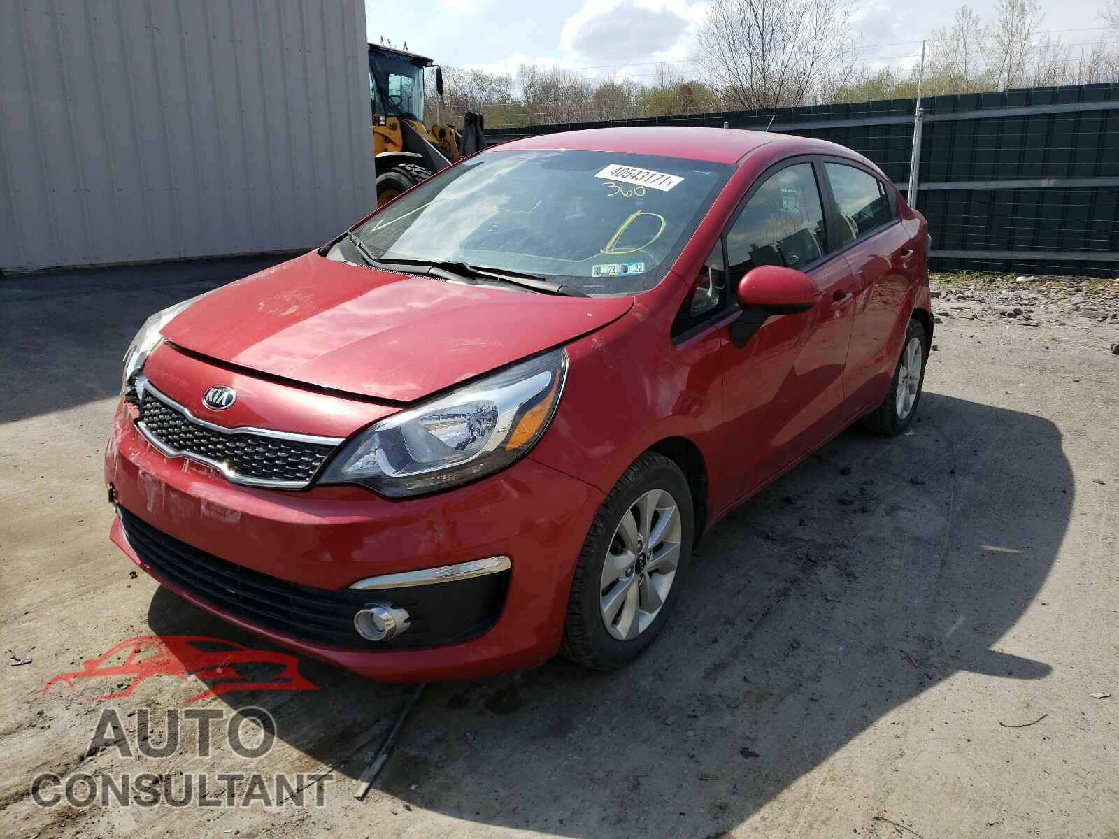 KIA RIO 2016 - KNADN4A30G6569177