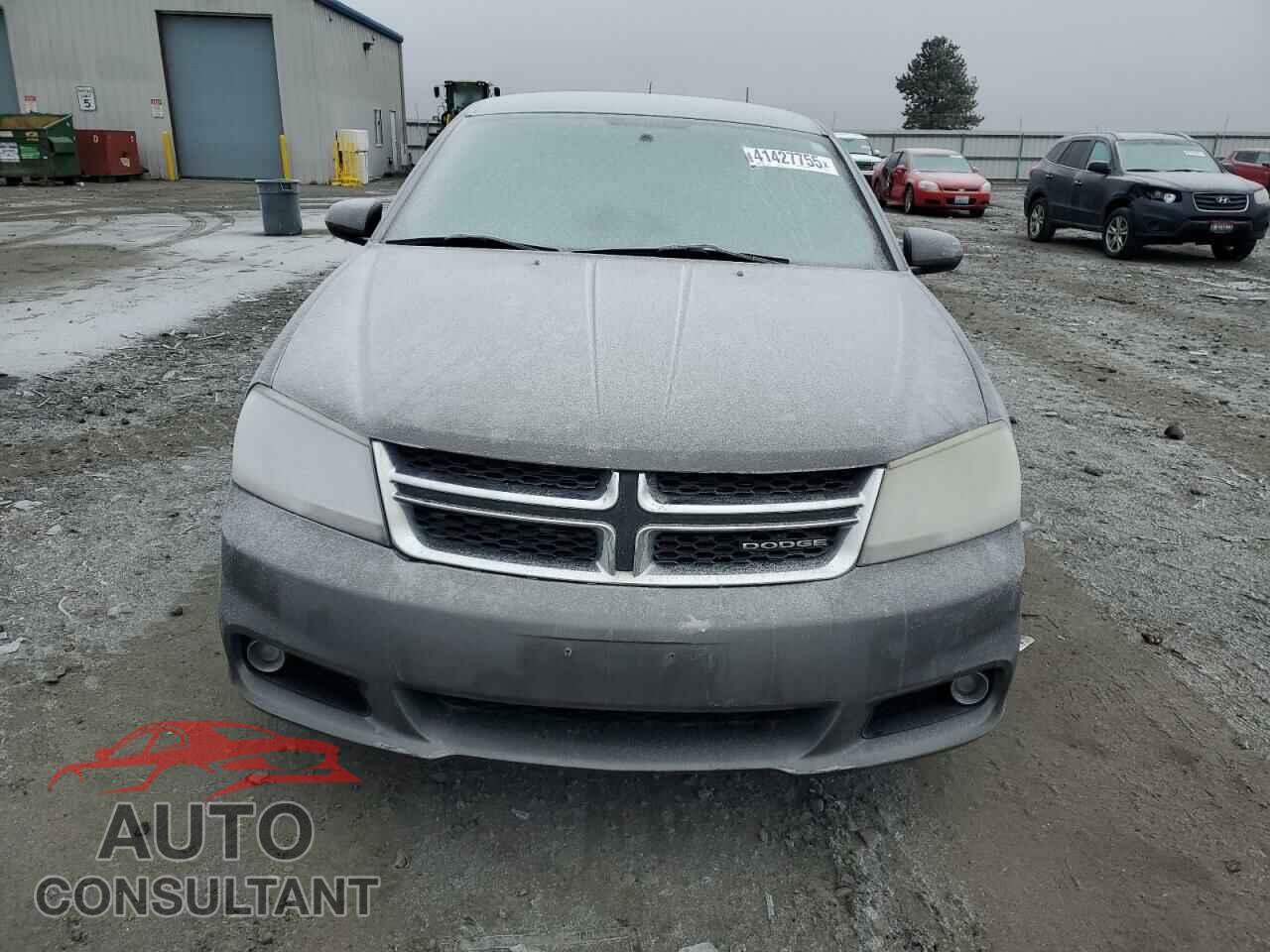 DODGE AVENGER 2012 - 1C3CDZEG7CN185719