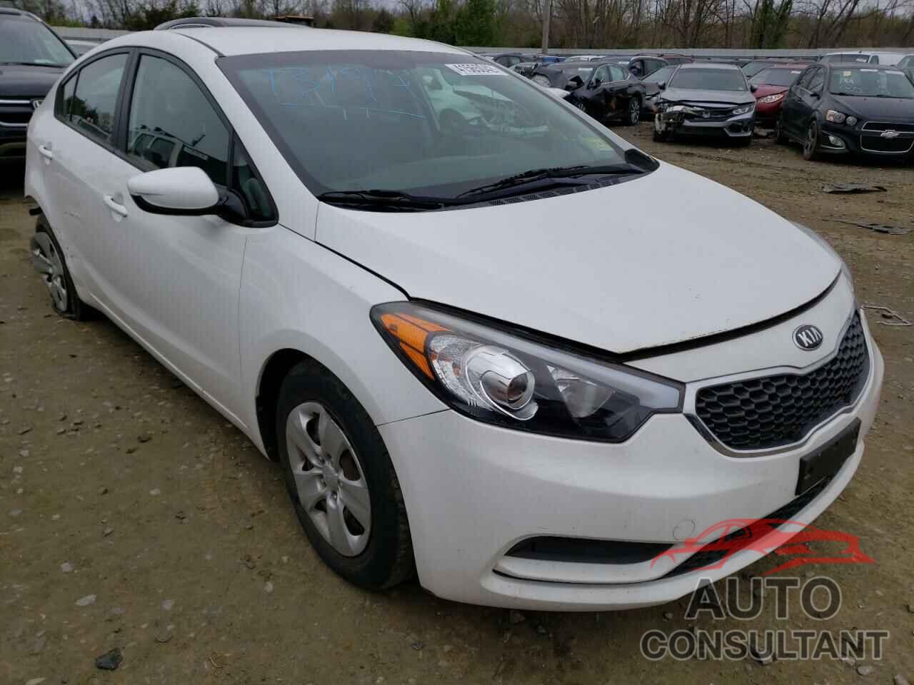 KIA FORTE 2016 - KNAFK4A67G5510984