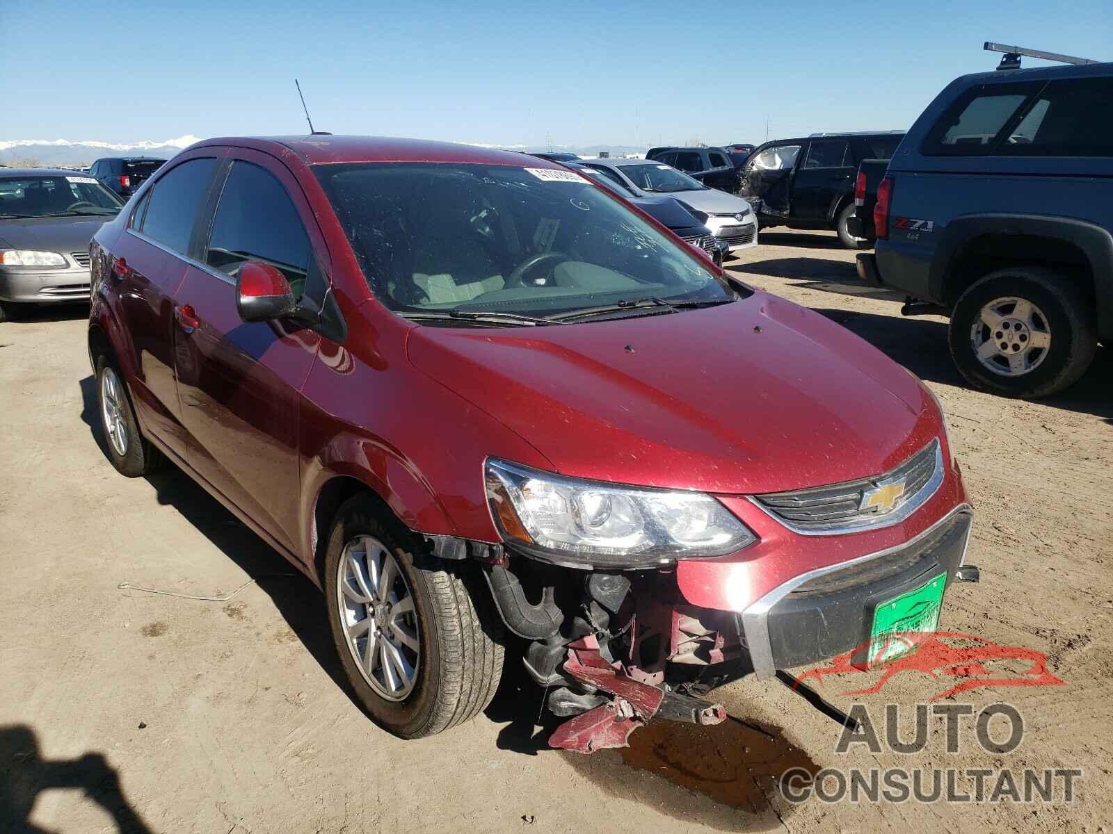 CHEVROLET SONIC 2017 - 1G1JD5SH4H4132183