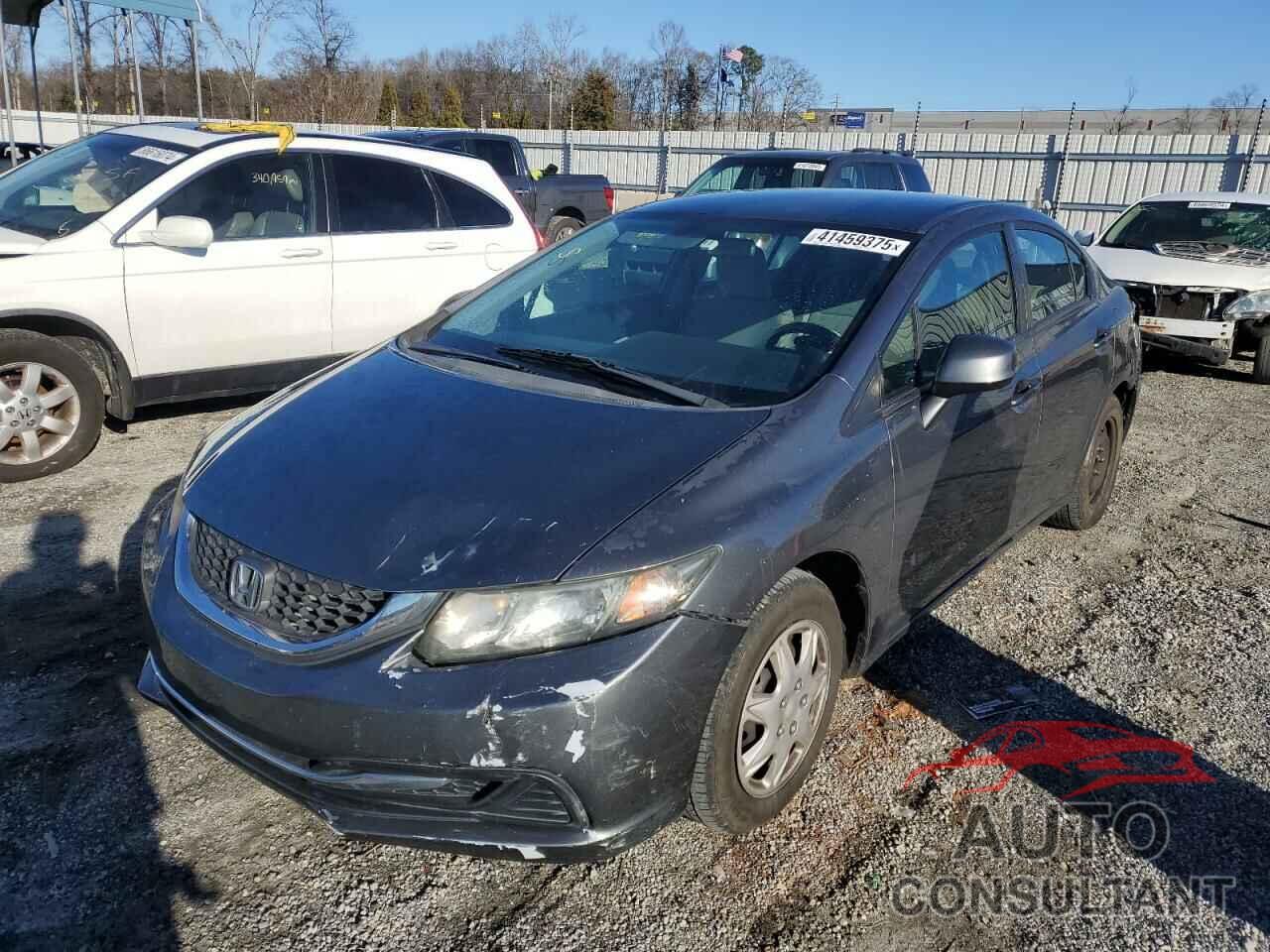 HONDA CIVIC 2013 - 2HGFB2F51DH596502