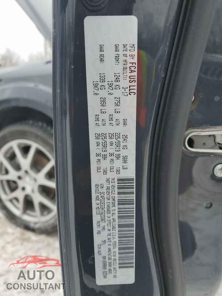 DODGE JOURNEY 2017 - 3C4PDDEG3HT623367