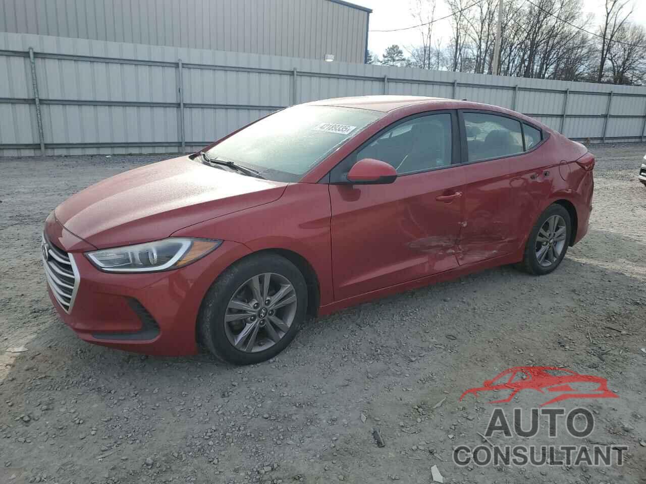 HYUNDAI ELANTRA 2017 - KMHD84LF0HU068638