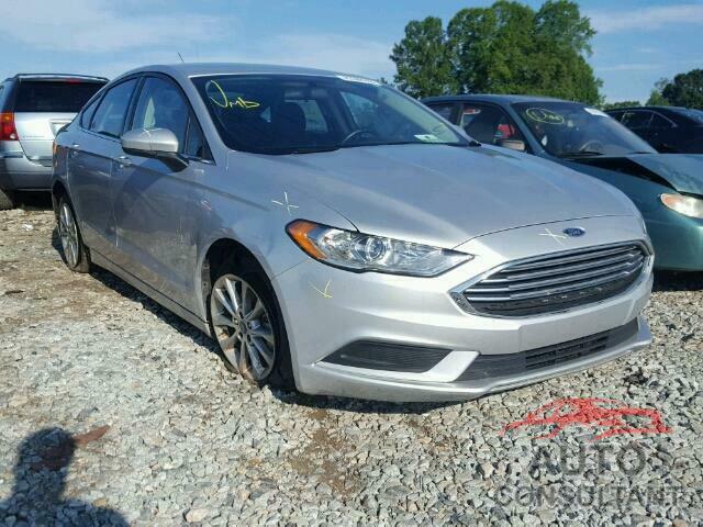 FORD FUSION 2017 - 3FA6P0H78HR158806