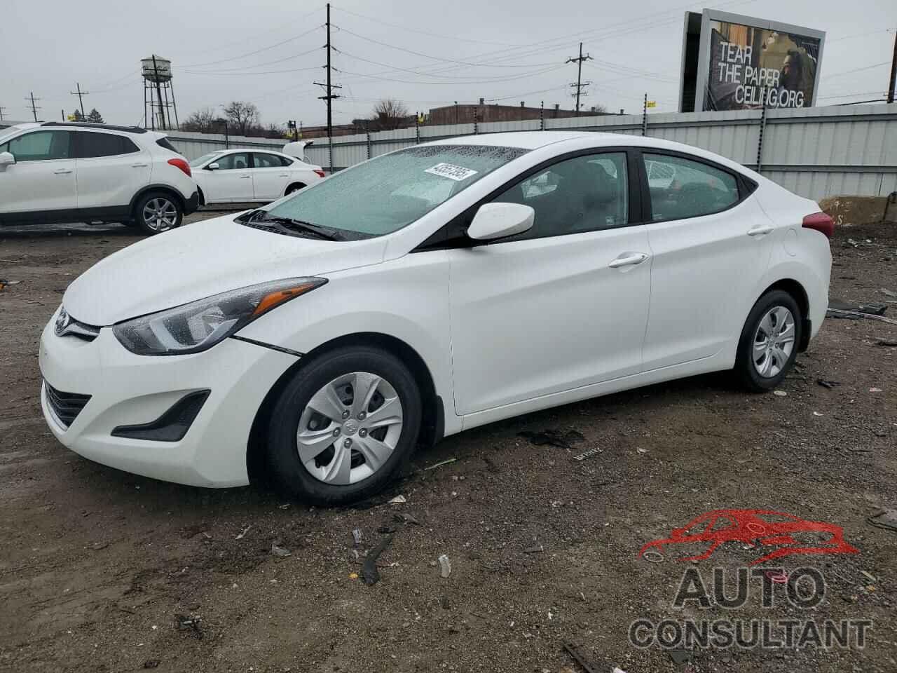 HYUNDAI ELANTRA 2016 - 5NPDH4AE3GH666553