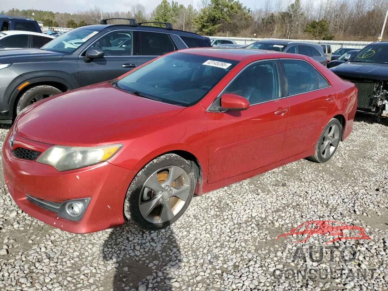 TOYOTA CAMRY 2012 - 4T1BF1FK2CU624655