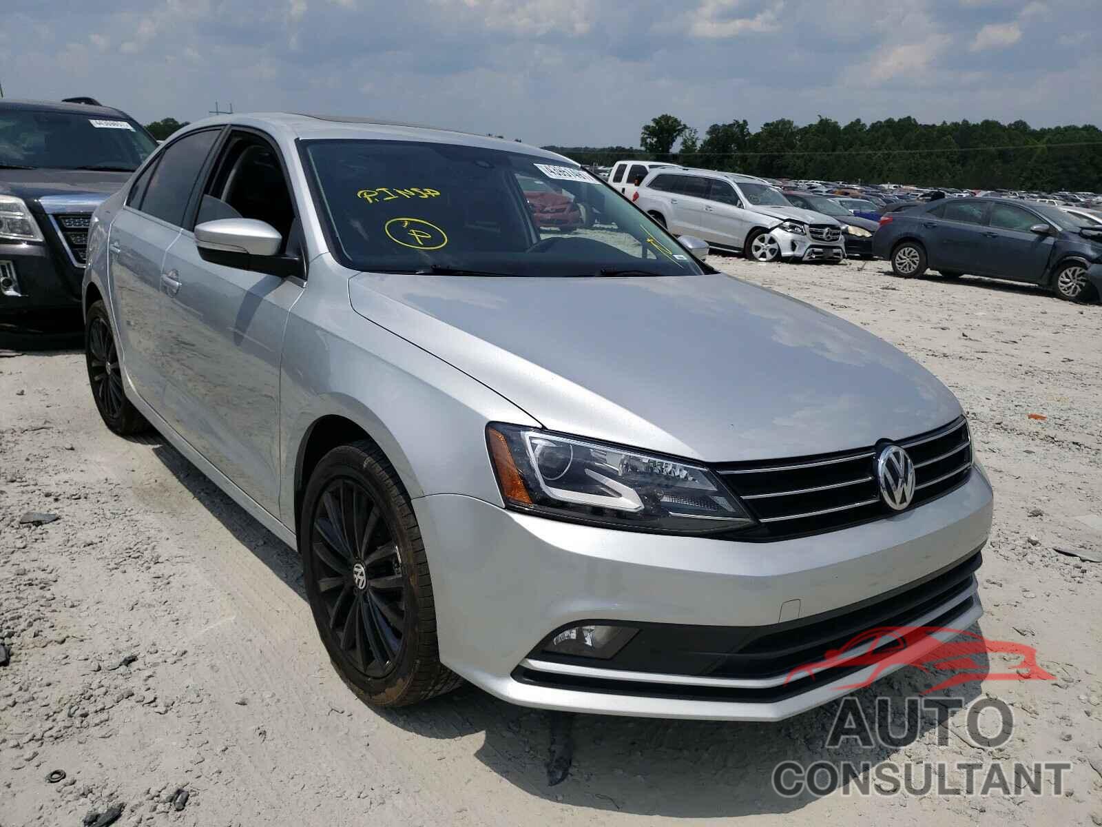 VOLKSWAGEN JETTA 2016 - 3VWL07AJ1GM356295