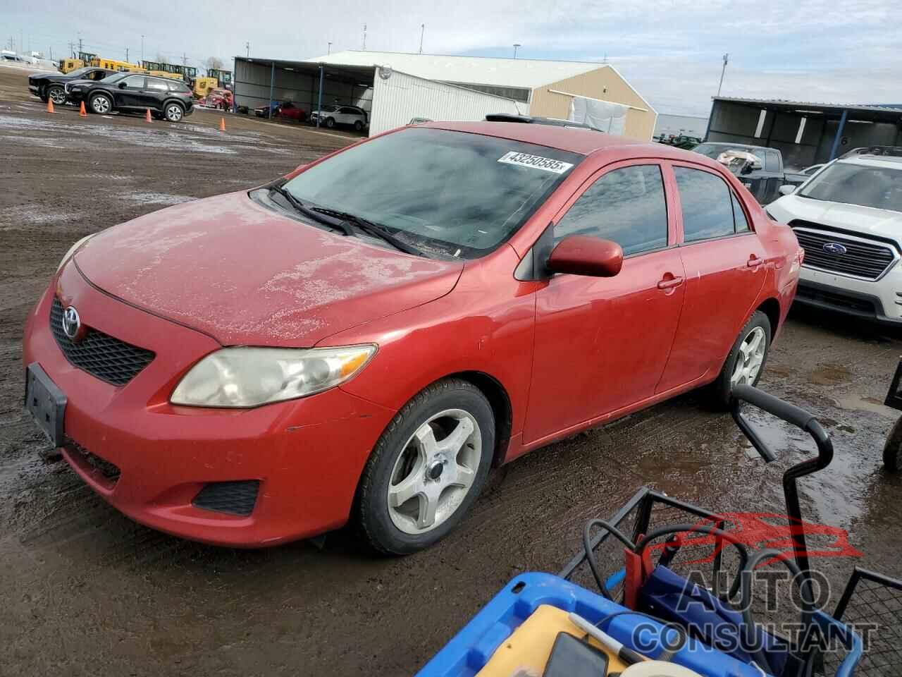 TOYOTA COROLLA 2009 - 1NXBU40EX9Z057887