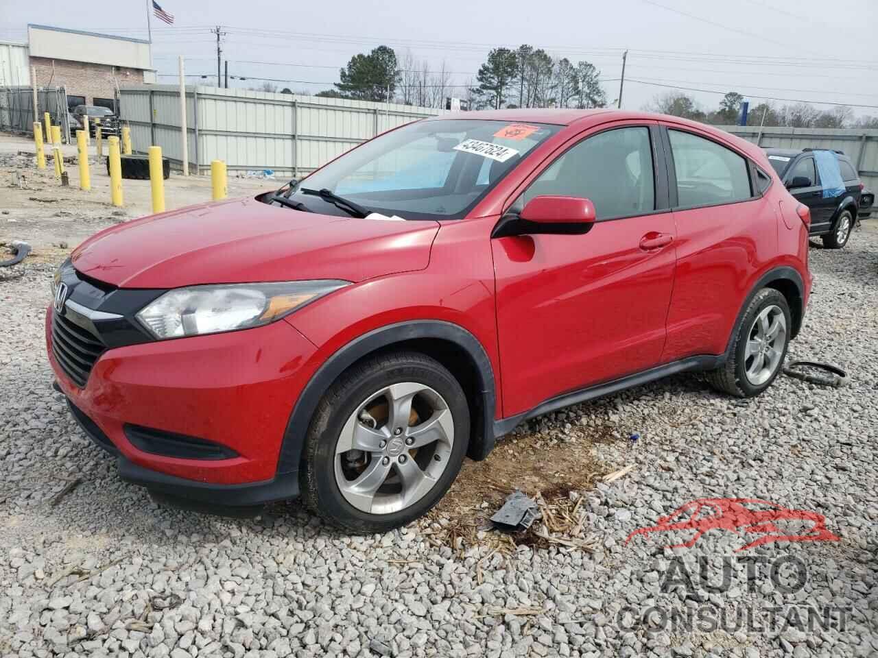 HONDA HR-V 2017 - 3CZRU5H34HG700287