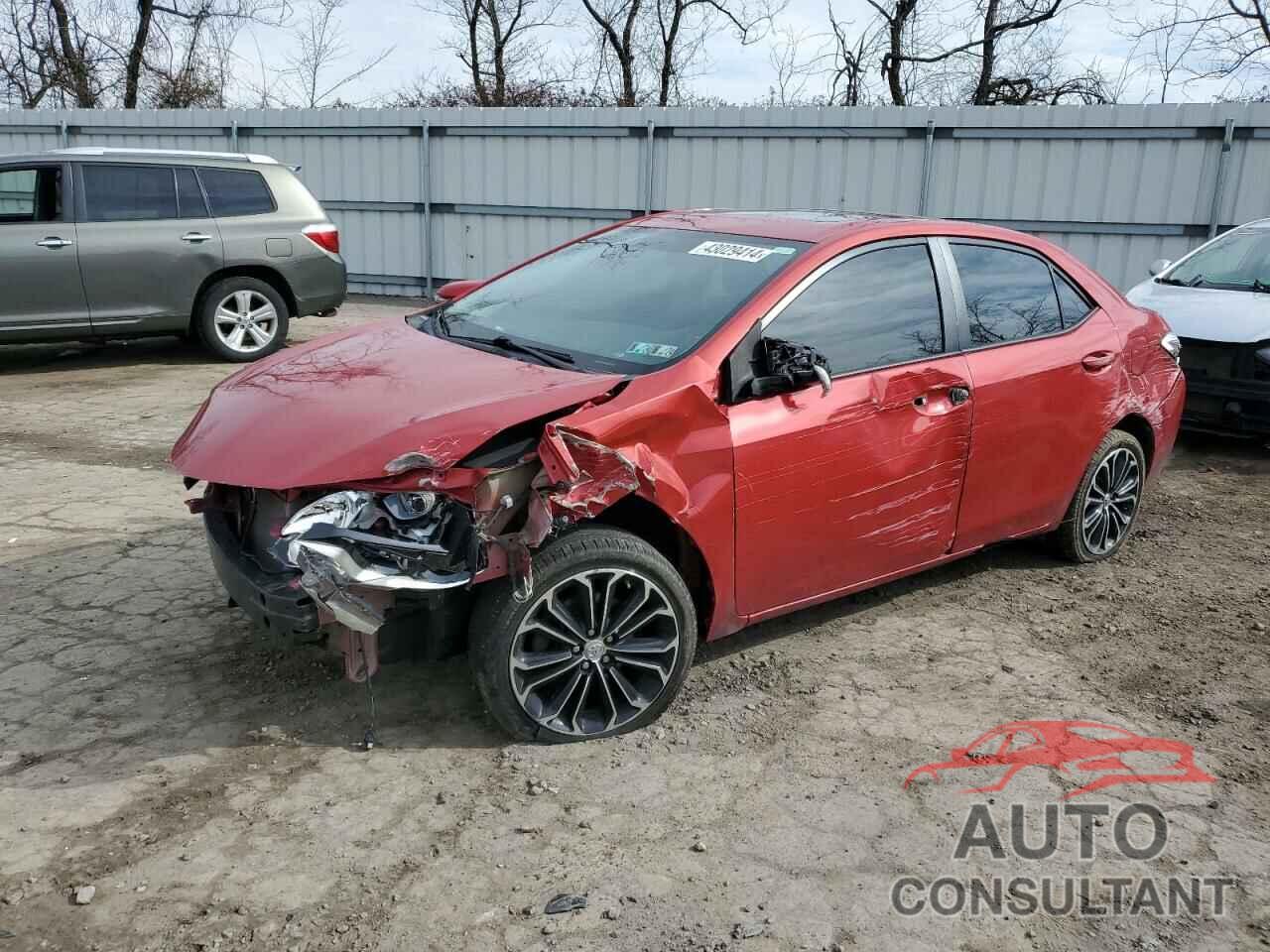 TOYOTA COROLLA 2016 - 5YFBURHE2GP522632