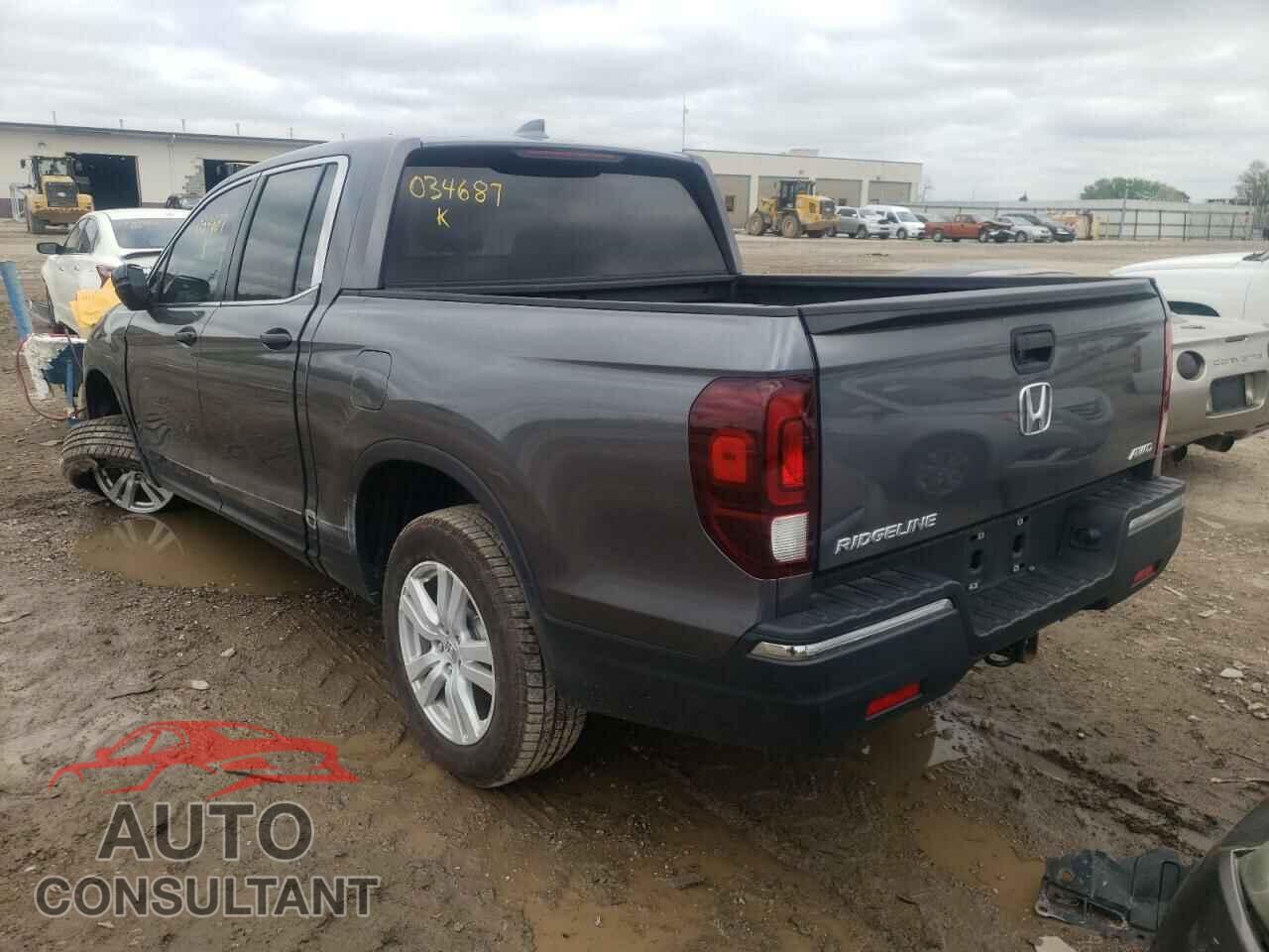 HONDA RIDGELINE 2017 - 5FPYK3F25HB034687