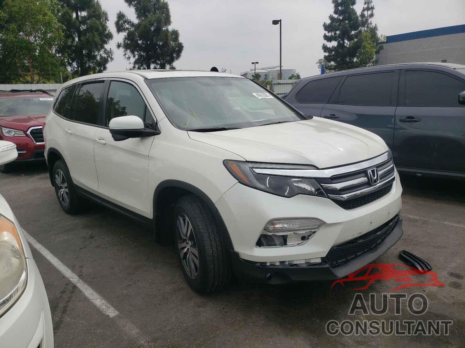 HONDA PILOT 2016 - 5FNYF5H54GB015336