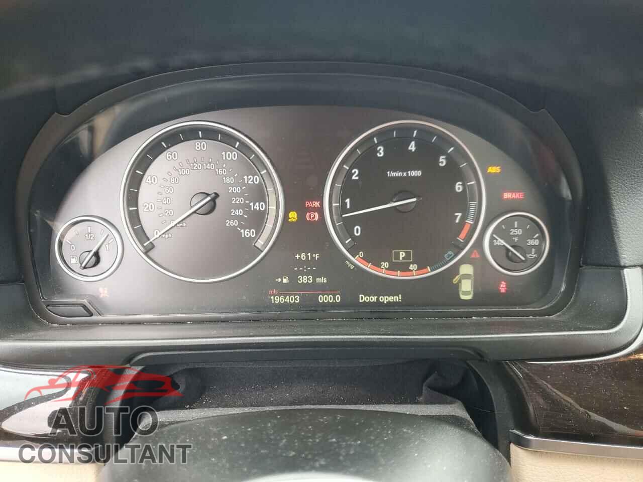 BMW 5 SERIES 2011 - WBAFR1C59BDS35020
