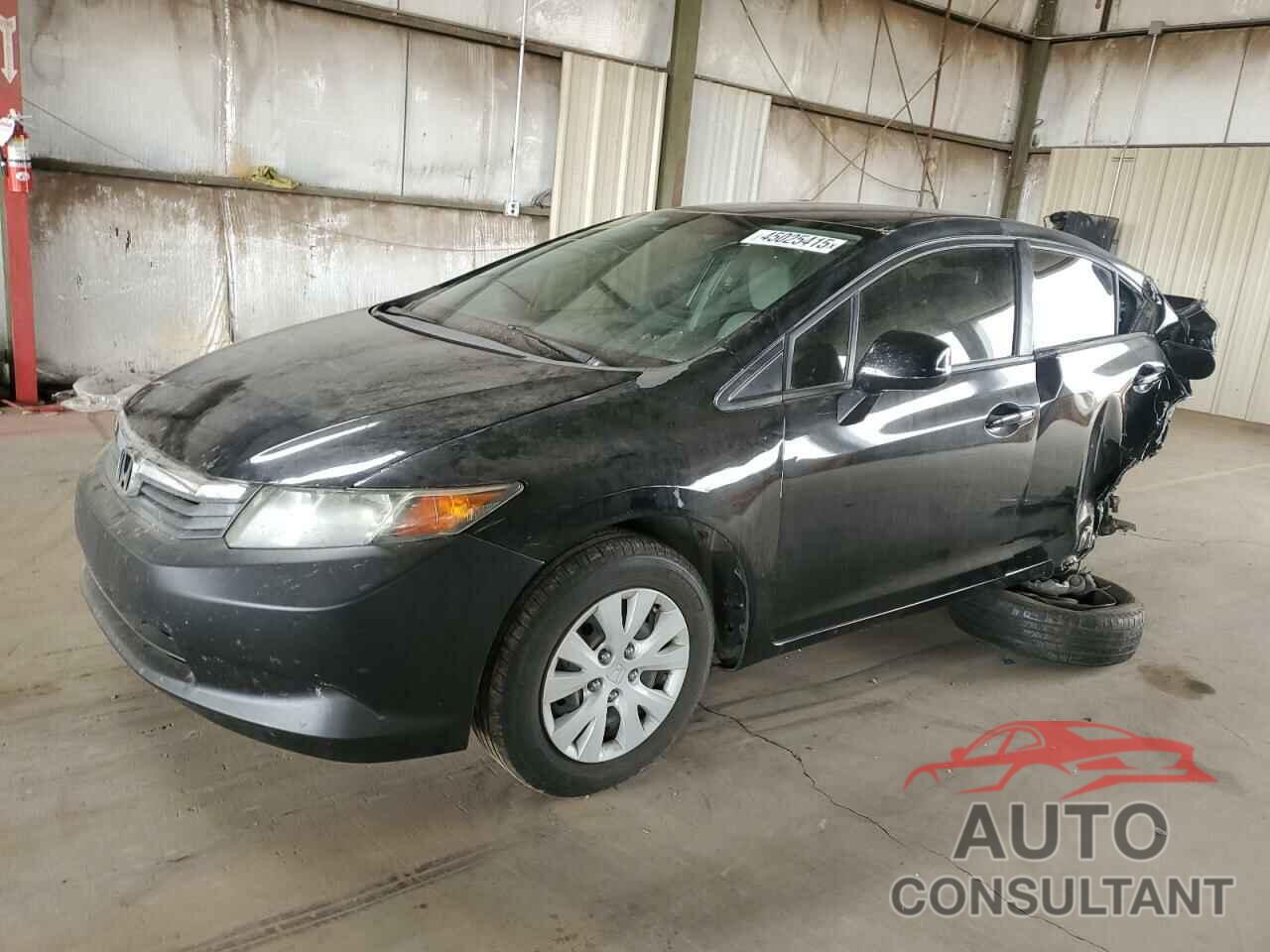 HONDA CIVIC 2012 - 19XFB2E58CE022019