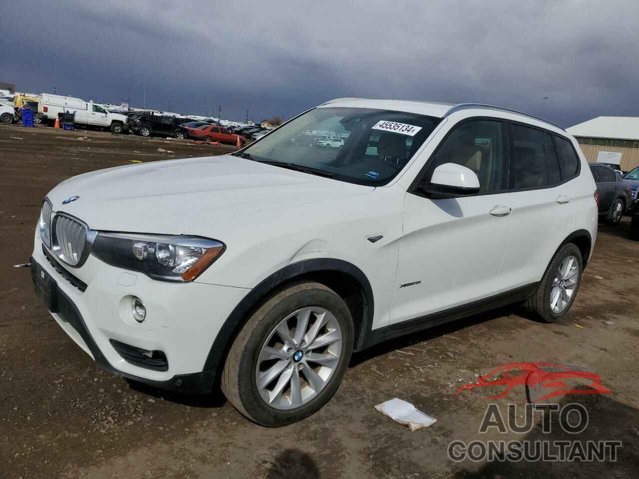 BMW X3 2016 - 5UXWX9C50G0D83628