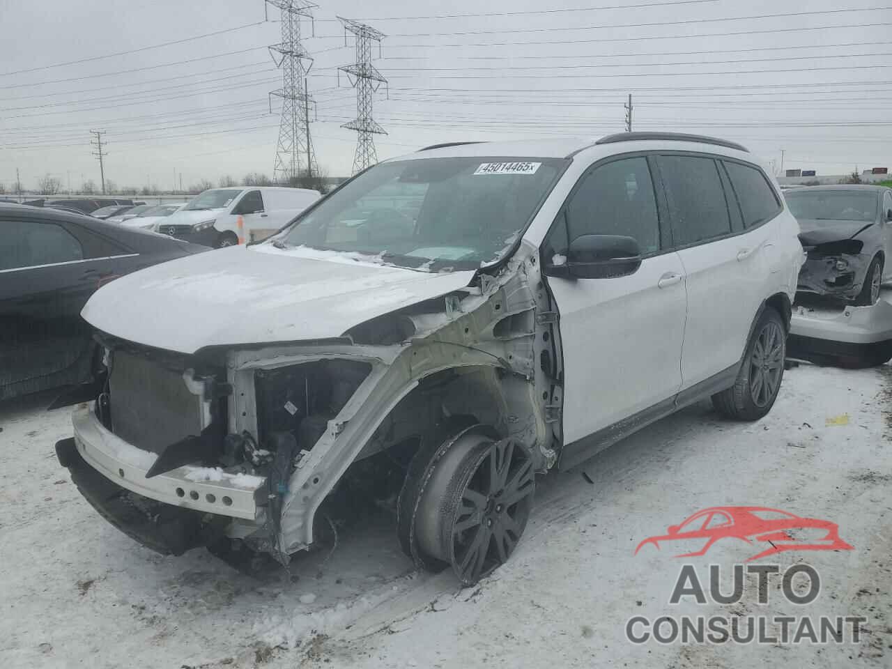 HONDA PILOT 2022 - 5FNYF6H32NB080221